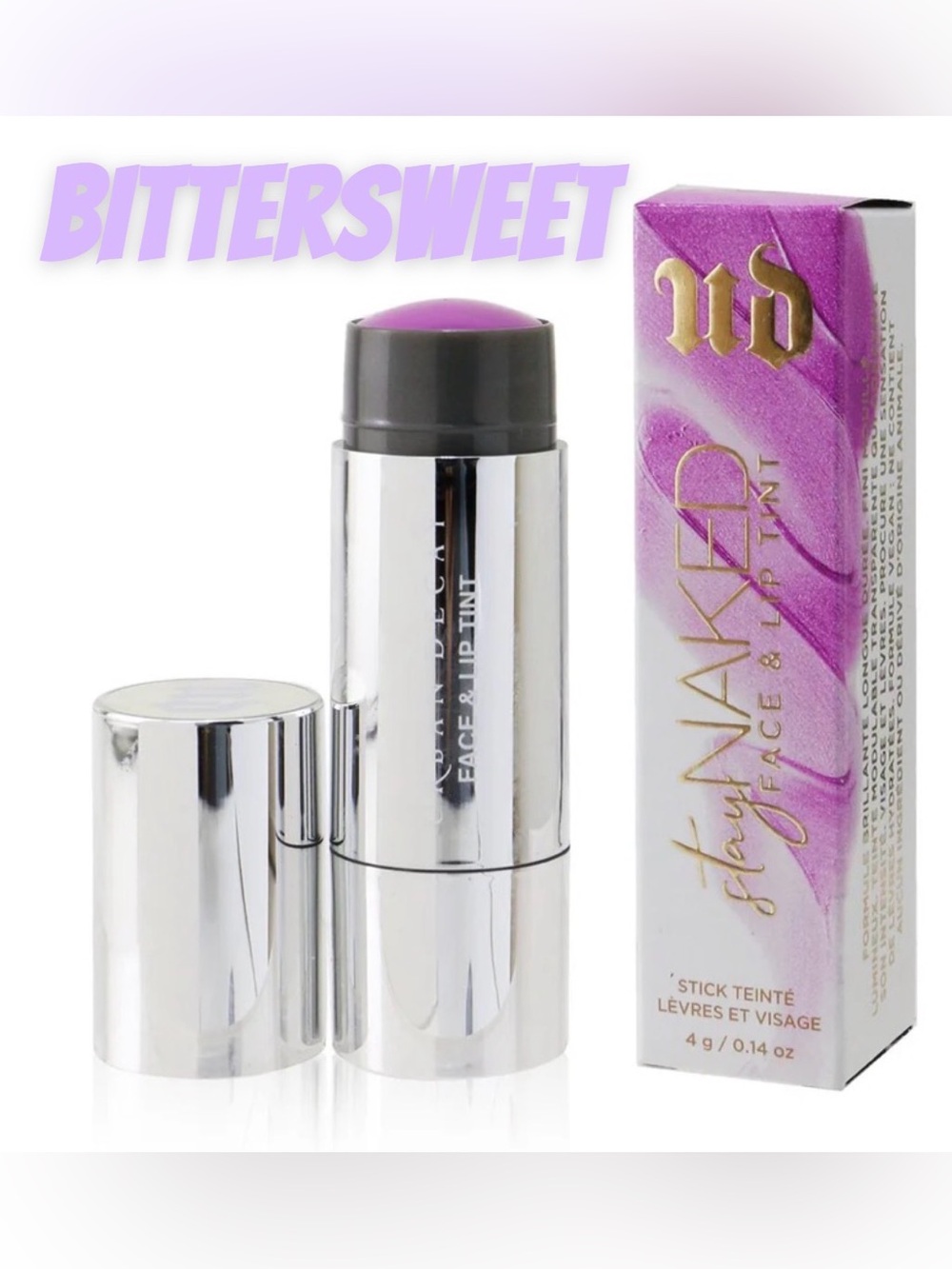 🆕💜URBAN DECAY: “BITTERSWEET” Multitasking Face + Lip Tint
